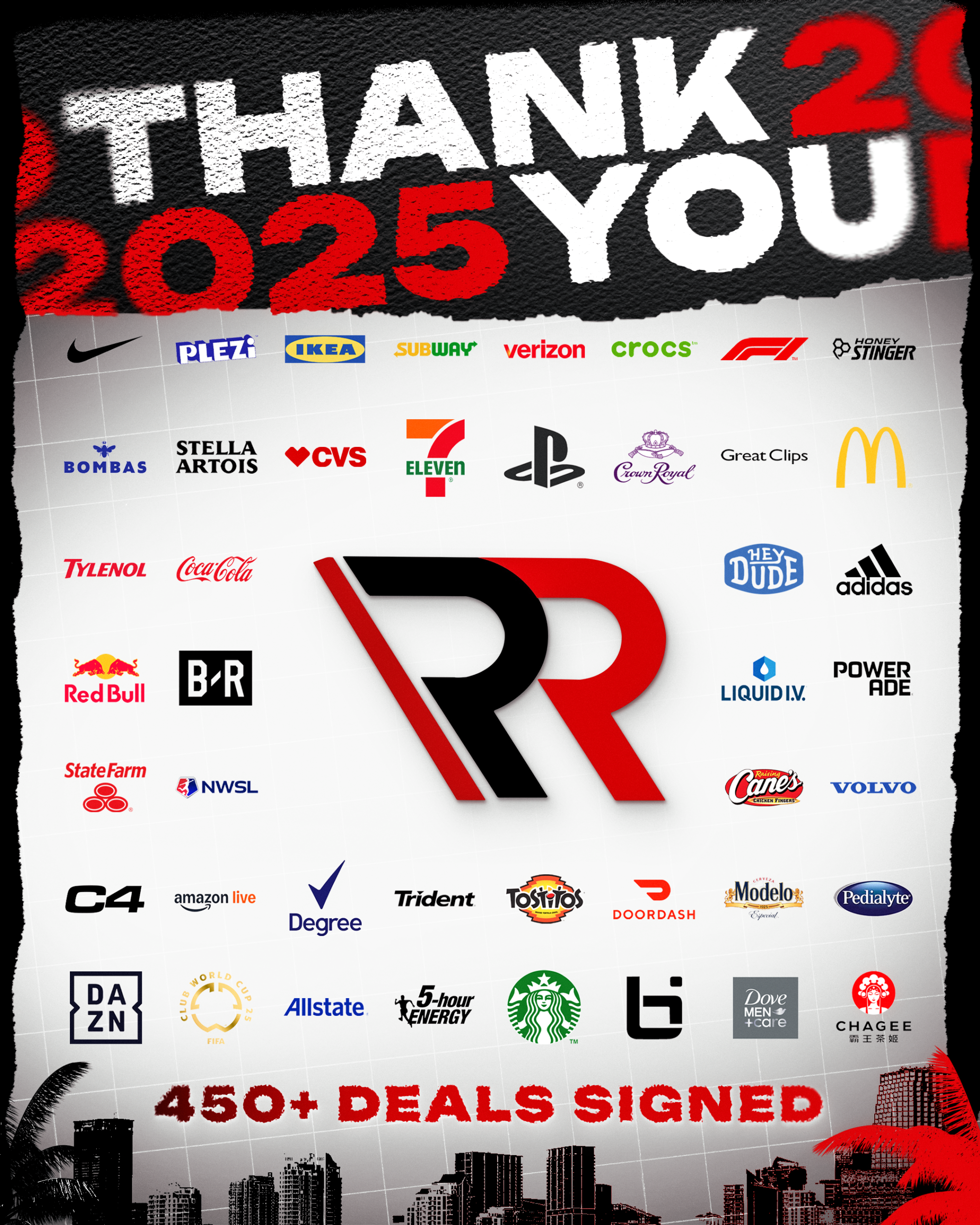 2025 brand deals RR updated