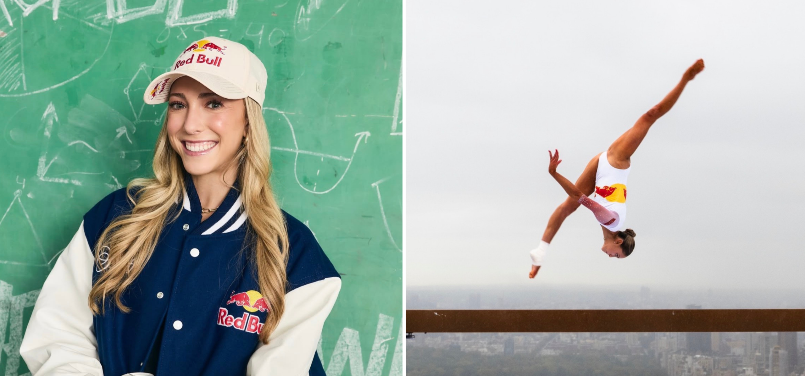Lily Smith performing as a University of Georgia gymnast represented by Raymond Representation.